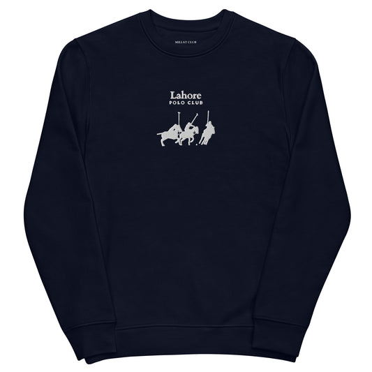 Embroidered Lahore Polo Club Sweatshirt