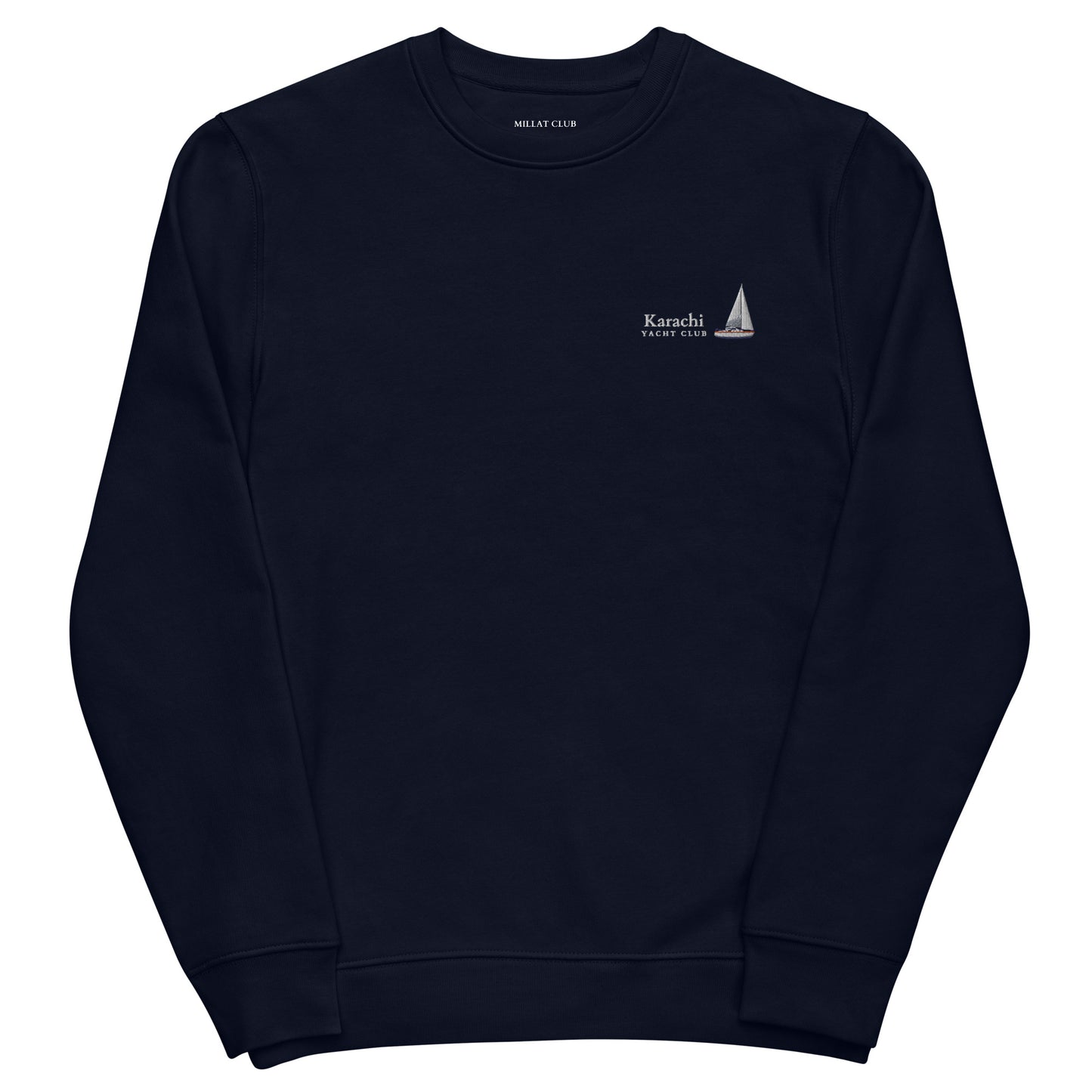 Embroidered Karachi Yacht Club Sweatshirt