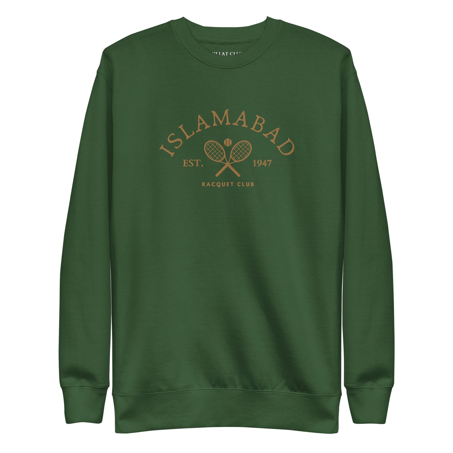 Islamabad | Vintage Gold Special Edition Racquet Club Collection Sweatshirt