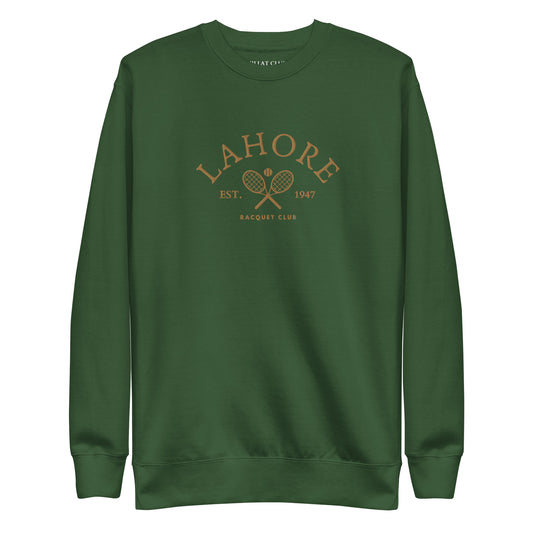 Lahore | Vintage Gold Special Edition Racquet Club Collection Sweatshirt