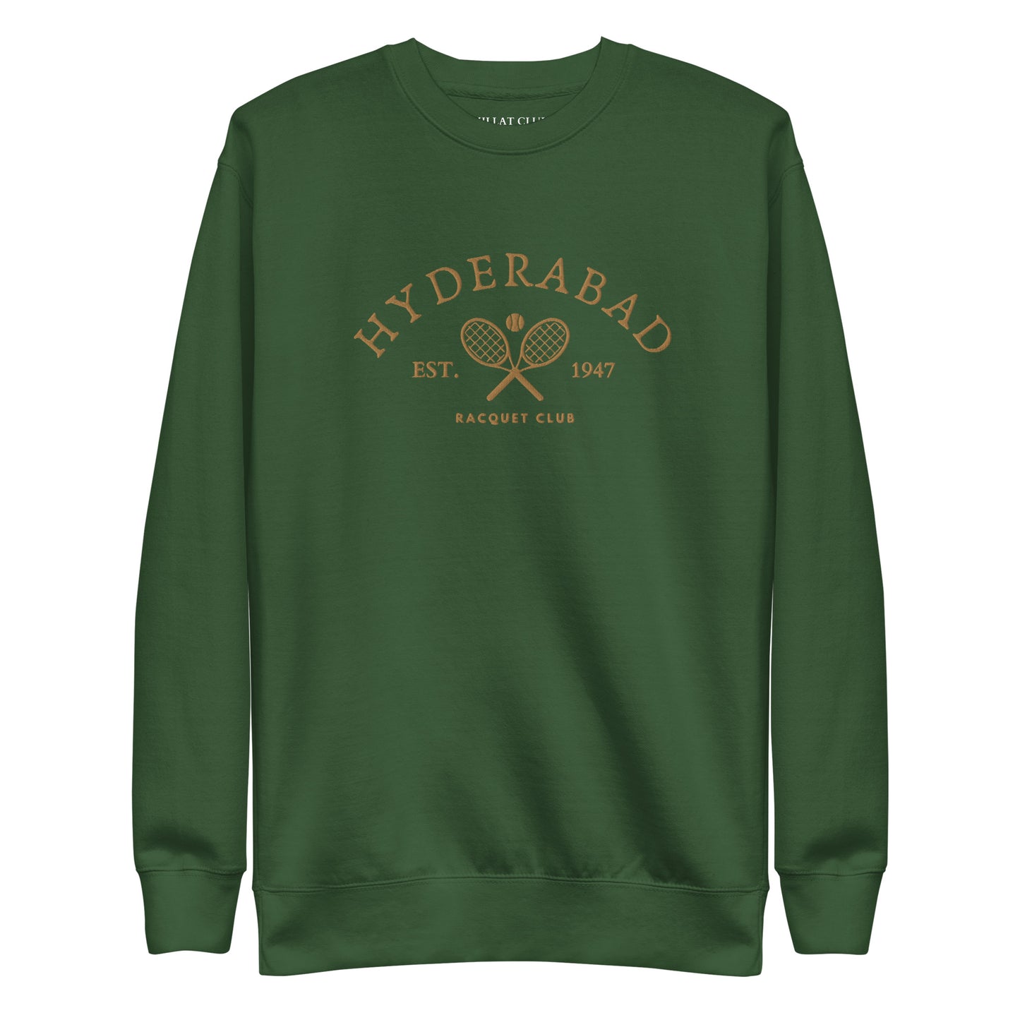 Hyderabad | Vintage Gold Special Edition Racquet Club Sweatshirt