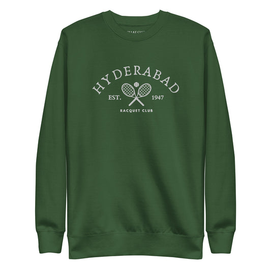 Hyderabad | Vintage Racquet Club Sweatshirt