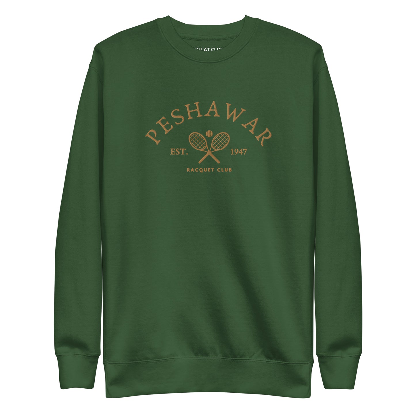 Peshawar | Vintage Gold Racquet Club Sweatshirt