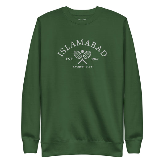 Islamabad | Vintage Racquet Club Sweatshirt