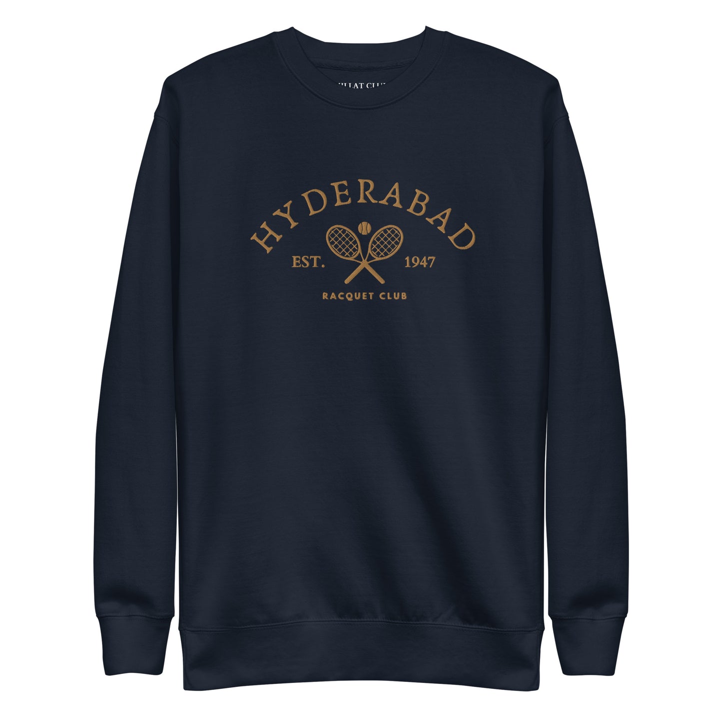 Hyderabad | Vintage Gold Special Edition Racquet Club Sweatshirt